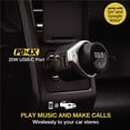 thumbnail image 3 of SCOSCHE BTFMPD3SR-SP  USB-C Power Delivery Bluetooth Hands-Free Car Kit with Digital FM Transmitter, 3 of 5