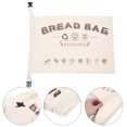 thumbnail image 2 of Bread Bag With Release Buckle Bread Storage Bags Food Storage Pouch Bread Container, 2 of 5