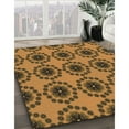 thumbnail image 2 of Ahgly Company Indoor Rectangle Patterned Dark Bronze Brown Area Rugs, 2' x 3', 2 of 6