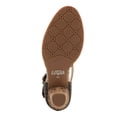 thumbnail image 6 of L'Artiste Women's NIOBELLA Hand-Painted Hook-and-Loop Mary Jane – Geometric Design, Decorative Buckle, Faux Stacked Heel, 6 of 8