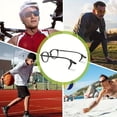 thumbnail image 6 of VEFSU 10Pairs Glasses Anti Slip Silicone Ear Clip,Sports Eyeglass Ear Grips, Comfortable Silicone Elastic Eyeglasses Temple Tips Sleeve Retainer for Eyewear Sunglasses Spectacles Glasses, 6 of 6