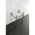 thumbnail image 2 of Kingston Brass VBH211833BN Brass Console Sink Legs, Brushed Nickel, 2 of 5