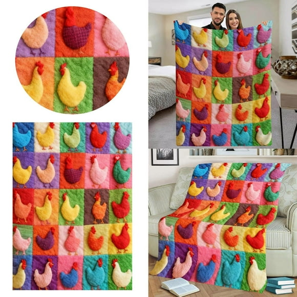 WMQPNNS New Trending Soft Flannel Throw Blanket for Bed Couch andSofa Cozy Warm Lightweight All Season Comfort