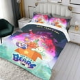 thumbnail image 3 of We Bare Bears1 Themed Bed Sheet Set Three Piece Set 53x79 In ches Comfortable And Skin Friendly Unique Design Creating A Star Studded Night Home Decor Gifts For Family Friends fans, 3 of 6