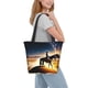 thumbnail image 2 of Balery Azure Sky Western Desert Cowboy Bolsa de Hombro con Diseño, Bolsa Grande y Duradera, Bolsa Versátil para Compras, 2 of 6