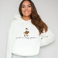 thumbnail image 6 of Just A Cozy Goose Plaid - Women's Graphic Hoodie, 6 of 9