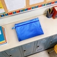 thumbnail image 6 of Clearance Sale! File Folders A4 Double-Layer Zipper File Bag, Pencil Case, Black Clear Document Storage Bag, 6 of 8