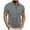B_ Gray, variant on YLSDY Mens Henley Shirts Short Sleeve Casual Button T-Shirts Basic Tee Shirts Summer Vintage T Shirts with Pocket Wine L