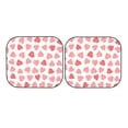 thumbnail image 7 of Haiem Pink Hearts1 Windshield Sun Shade: Universal Foldable 2-Piece Car Front Window Sunshade - Blocks Uv Rays, And Reduces Heat,Essential Car Accessory Large, 7 of 7