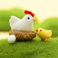 thumbnail image 6 of Visland 12PCS Mini Animals Miniature Figurines Fairy Garden Miniature Moss Landscape DIY Terrarium Crafts Ornament Accessories for Home Décor, 6 of 8