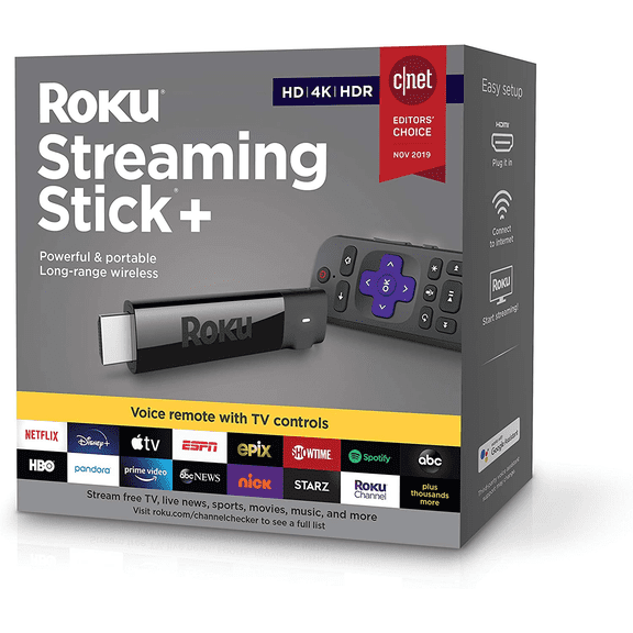 Restored Roku 3810R Streaming Stick HD/4K/HDR Streaming Device (Refurbished)