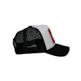 thumbnail image 4 of Top Headwear Men's Animal Trucker Hat - Snapback Farm Cap, Rooster White/ Black, 4 of 4