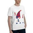 thumbnail image 2 of Bingfone 4th Of July Gnomes Men'S Loose Fit Short-Sleeve Pocket T-Shirt, 2 of 7