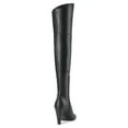 thumbnail image 4 of Dream Pairs Women's Over-the-Knee Heeled Boots Pointed-Toe Long Sexy, 4 of 5