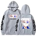 thumbnail image 2 of YOUSHENGER BLUE Hoodie Men Women Hooded Tops Fashion Anime LOCK Hoodies Harajuku Pullover Sweatshirts, 2 of 4