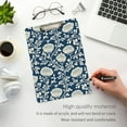 thumbnail image 5 of ALAZA Plastic Clipboard A4 Letter Size Decorative Clipboards for Students Women Men 9" x 12.5" Retro Floral Pattern, 5 of 6