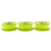 Ryobi Replacement Twisted 0.080 Auto Feed Line Spools 3pack String Trimmer Edger AC80RL3