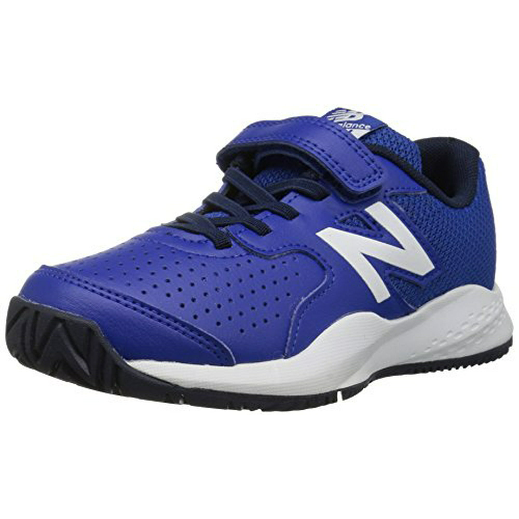New Balance Boys' 696v3 Tennis Shoe, Blue/White, 10.5 M US Little ...