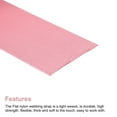 thumbnail image 3 of Uxcell Flat Nylon Webbing Strap for Backpack, Cargo Strap, Luggage-rack Pink, 3 of 6