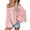 Light Pink, variant on Sherrylily Womens Off The Shoulder Long Bell Sleeve Flared Casual Loose Tops