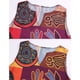 thumbnail image 2 of Jumpingount Vestido estampado de verano con cuello en V para mujer, vestidos sin mangas a la moda para fiestas y banquetes para niñas, ropa de poliéster Vestidos Rojo 5XL Jumpingount AP018683-15, 2 of 6