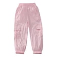 thumbnail image 3 of Boys Cargo Pants Elastic Waist Pull-On Jogger Trousers with Multi-Pockets Quick Dry Lightweight Activewear for Hiking Outdoor Sports Casual Everyday Play, 3 of 9