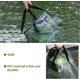 thumbnail image 2 of Cubo plegable Rojo Verde 30L con Bolsillo lateral de malla para acampar pesca y viajes, 2 of 5