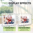 thumbnail image 7 of ZYNERY 2-Pack Wavy Edge Acrylic Magnetic Picture Frames, 5x7 Acrylic Floating Picture Frames with Strong Magnets, 20mm Thick Crystal Clear Block for Tabletop Display, Home & Office Modern Decor, 7 of 7