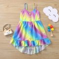 thumbnail image 2 of Young adult fashion Girls Dress for Wedding Guest Little Girls Graphic Dress Kids Square Neck Casual Dresses Fashion Party Outfit, 2 of 6