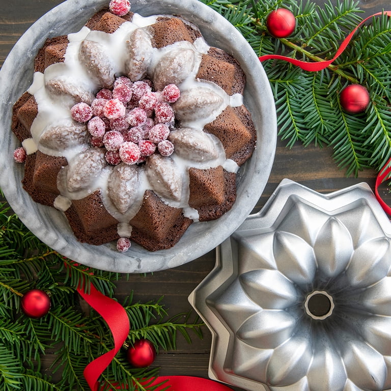 新品未使用 Nordic Ware Tri-Star Bundt 型 Nordic Ware Vintage Star Bundt Pan for Elegant Cake Baking, Non