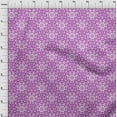 thumbnail image 4 of oneOone Polyester Lycra Purple Fabric Floral Sewing Material Print Fabric By The Yard 56 Inch Wide, 4 of 6