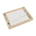 thumbnail image 1 of lionlar Storage Tray Drawer Insert Jewelry Accessories Stackable Display Holder for White, 1 of 3