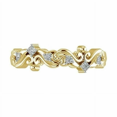 1.0Ct Round VVS1White Diamond Adjustable Womens Toe Ring 14k Yellow Gold Plated