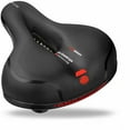 thumbnail image 6 of Oversized Comfort Bike Seat Extra Wide Saddle Bicycle Seat Pad Soft Padded Mountain Bike Gel Saddle Seat, 6 of 9
