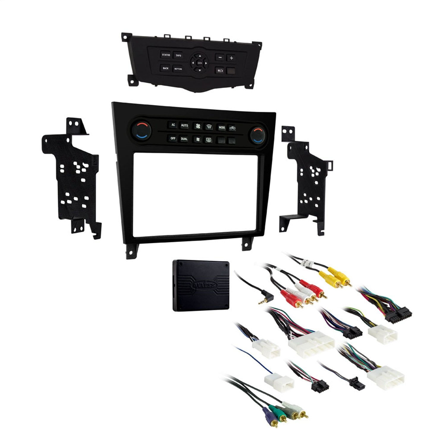 Metra 997625B Single/Double DIN Dash Kit for 2008 2013 Infiniti G37