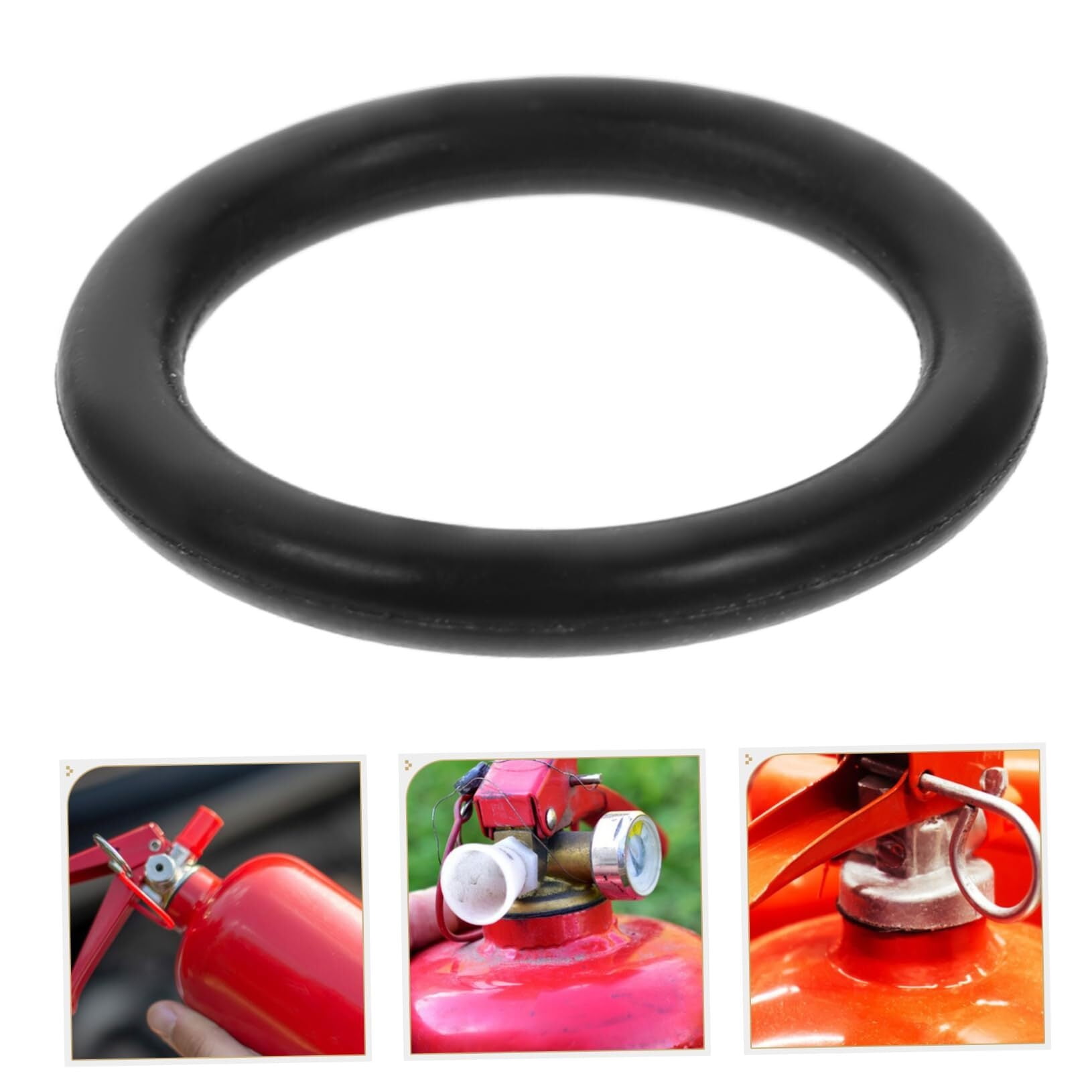 150pcs Fire Extinguisher Accessories Spray Nozzle for Hose Hooks Candle Making Kit Hose Spray Nozzle Kits Hose Fittings Gas Can Spout Gasket Fire Extinguisher Stand Black Rubber