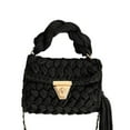 thumbnail image 1 of RYGRZJ Sac à Main Mode Coloré Crochet pour Femmes Épaule Épaisse à Franges I0M9 Sac Tissé, 1 of 5