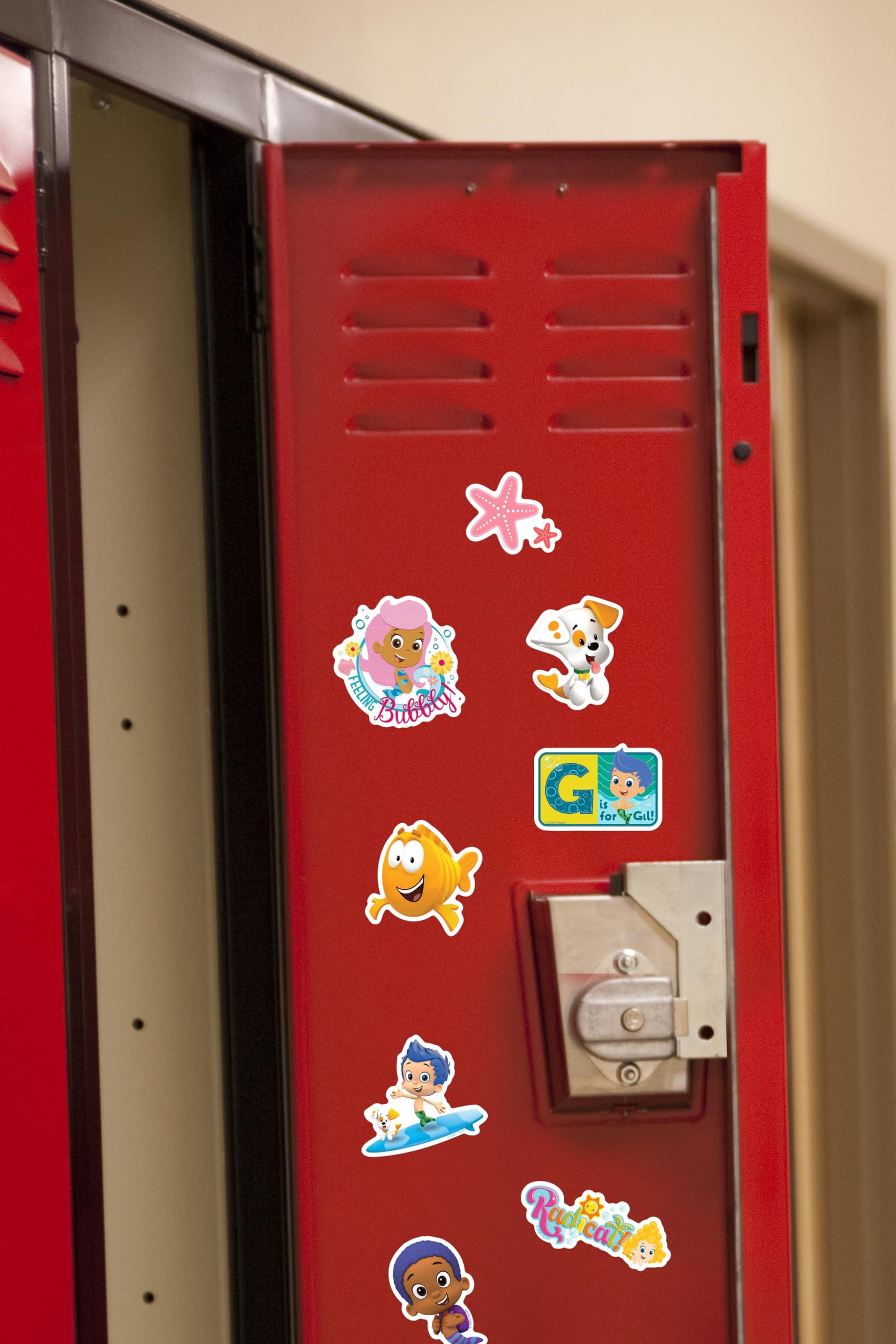 Bubble Guppies 100ct Vinyl Large Deluxe Stickers Variety Pack  Die Cut Designs for Laptop, Water Bottle, Scrapbooking, Tablet & Indoor/Outdoor Surfaces