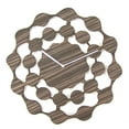 thumbnail image 1 of world Friendly world Mid-century Modern 18-inch Wood Yanaki Clock, 1 of 2