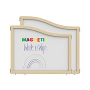 KYDZsuite Cascade Panels-Height:E to T,Material:Magnetic Write-n-Wipe,Width:36" wide