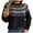 Black, variant on Lovskoo 2024 Sweaters for Women Long Sleeve Retro Contrasting Cable Knit Lantern Sleeve Pullover Sweater Top Black