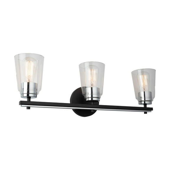 AC11933NB Artcraft Lighting Essex - 3 Light Bath Vanity-8.25 Inches Tall and 5 Inches Wide