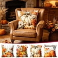 thumbnail image 5 of Fall Decorations Throw Pillow Covers,Maple Leaves Pumpkin Decorative Throw Cushion Case for Sofa Bedroom Living Room Support Pads | Soft Throw Pillow Case, 5 of 5