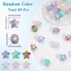 thumbnail image 2 of 1 caja de 60 piezas de cuentas de estrella acrílicas, bonitas cuentas de estrella transparentes con degradado de colores., 2 of 4