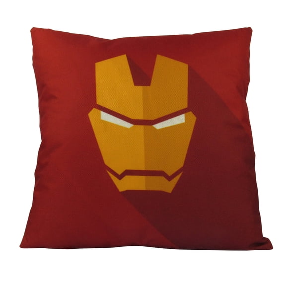 Iron | Superhero |  Vector Art | Fun Gifts | Pillow Cover | Home Decor | Throw Pillows | Happy Birthday | Kids Room Decor | Kids Room
