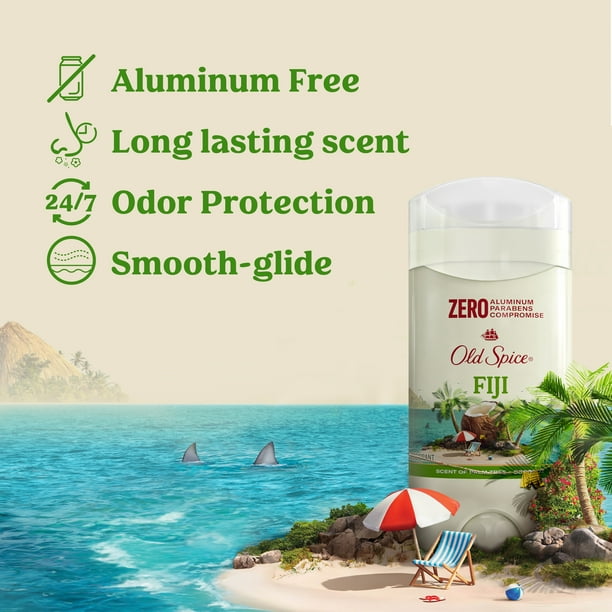 Old Spice Fiji Deodorant - Deodorants for beauty supply - Walmart