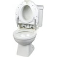thumbnail image 2 of Ableware 725680001 Secure-Bolt Hinged Elevated Toilet Seat-Elongated, 2 of 3