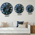 thumbnail image 4 of Designart 1 in Quartz Farmhouse Wall Clock, 4 of 5