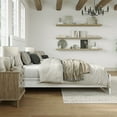 thumbnail image 3 of AFI Canyon Wood Foundation Bed Frame with USB Charger, King, 3 of 26