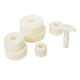 thumbnail image 1 of Molde para tartas, mini moldes para tartas, con prensador antiadherente para pasteles, tartas de huevo, herramienta para hacer tartas de frutas,, 1 of 9